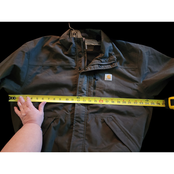 Carhartt storm defender loose fit jacket olive green L - Picture 5 of 6